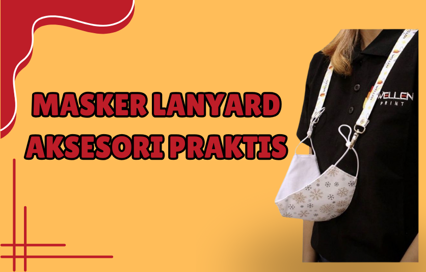 Masker Lanyard Aksesori Praktis untuk Masker Kamu